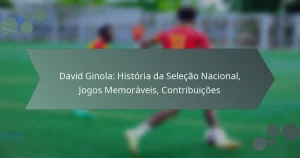 David Ginola: História da Seleção Nacional, Jogos Memoráveis, Contribuições